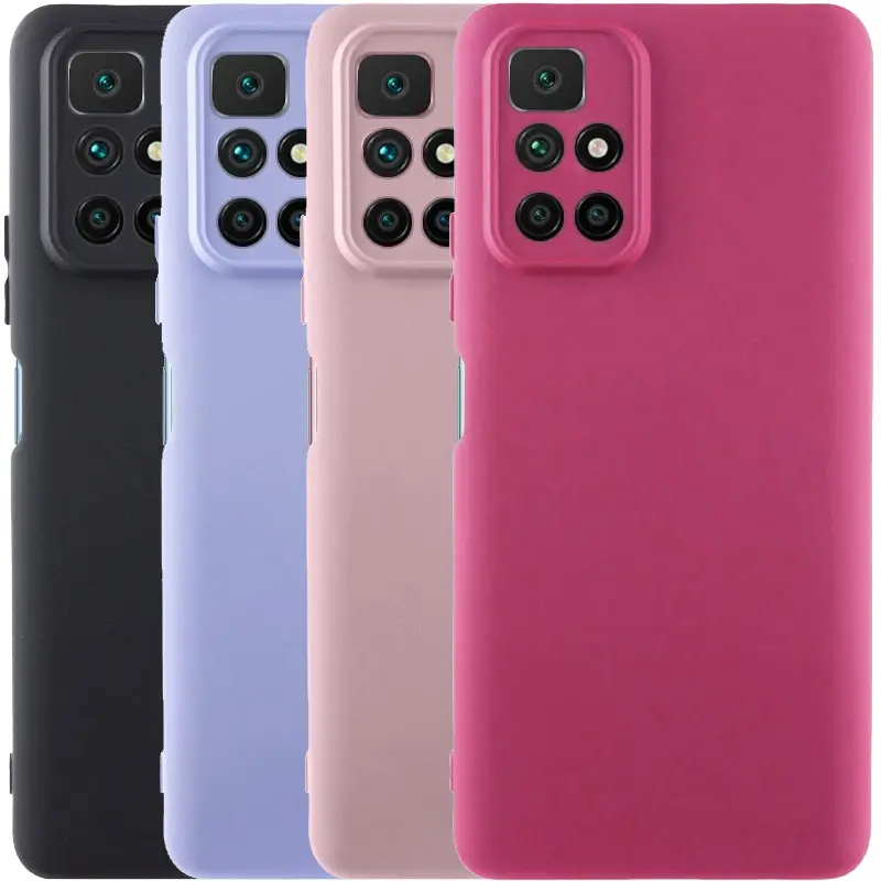 Чехол TPU GETMAN Liquid Silk Full Camera для Xiaomi Redmi 10, TPU, купить оптом с доставкой