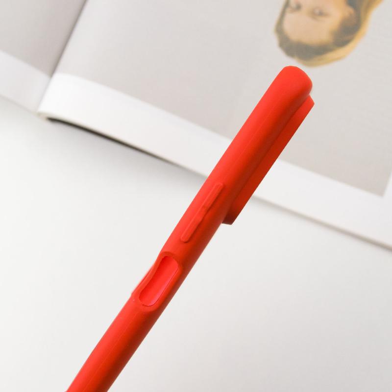 Чехол GETMAN Liquid Silk Full Camera для Xiaomi Redmi 10 | TPU + Микрофибра на картинке №4