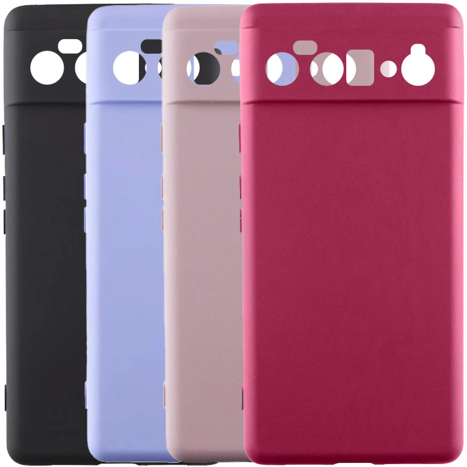 Чохол TPU GETMAN Liquid Silk Full Camera для Google Pixel 6 Pro, TPU, купити оптом з доставкою