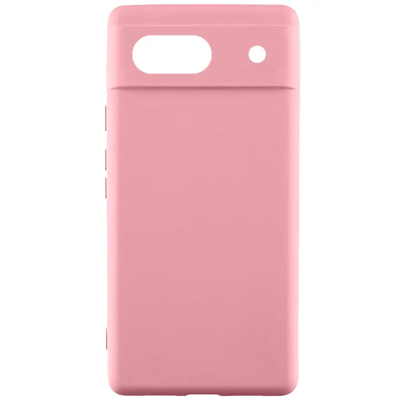 Чехол TPU GETMAN Liquid Silk Full Camera для Google Pixel 6, Розовый / Pink, TPU, купить оптом с доставкой