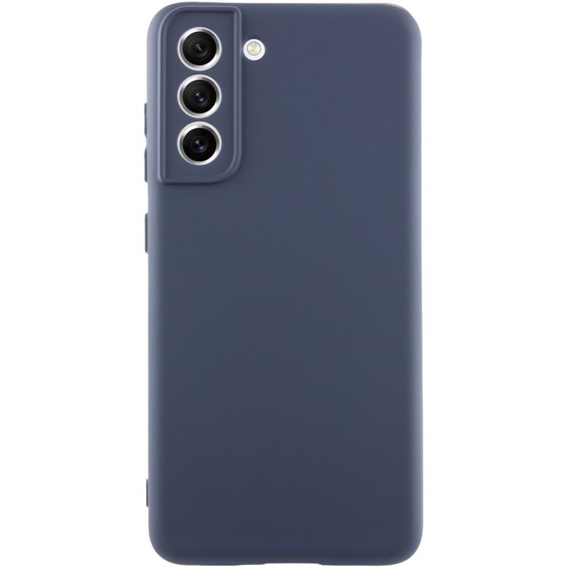 Чохол GETMAN Liquid Silk Full Camera для Samsung Galaxy S22+ | TPU + Мікрофібра на малюнкі №1