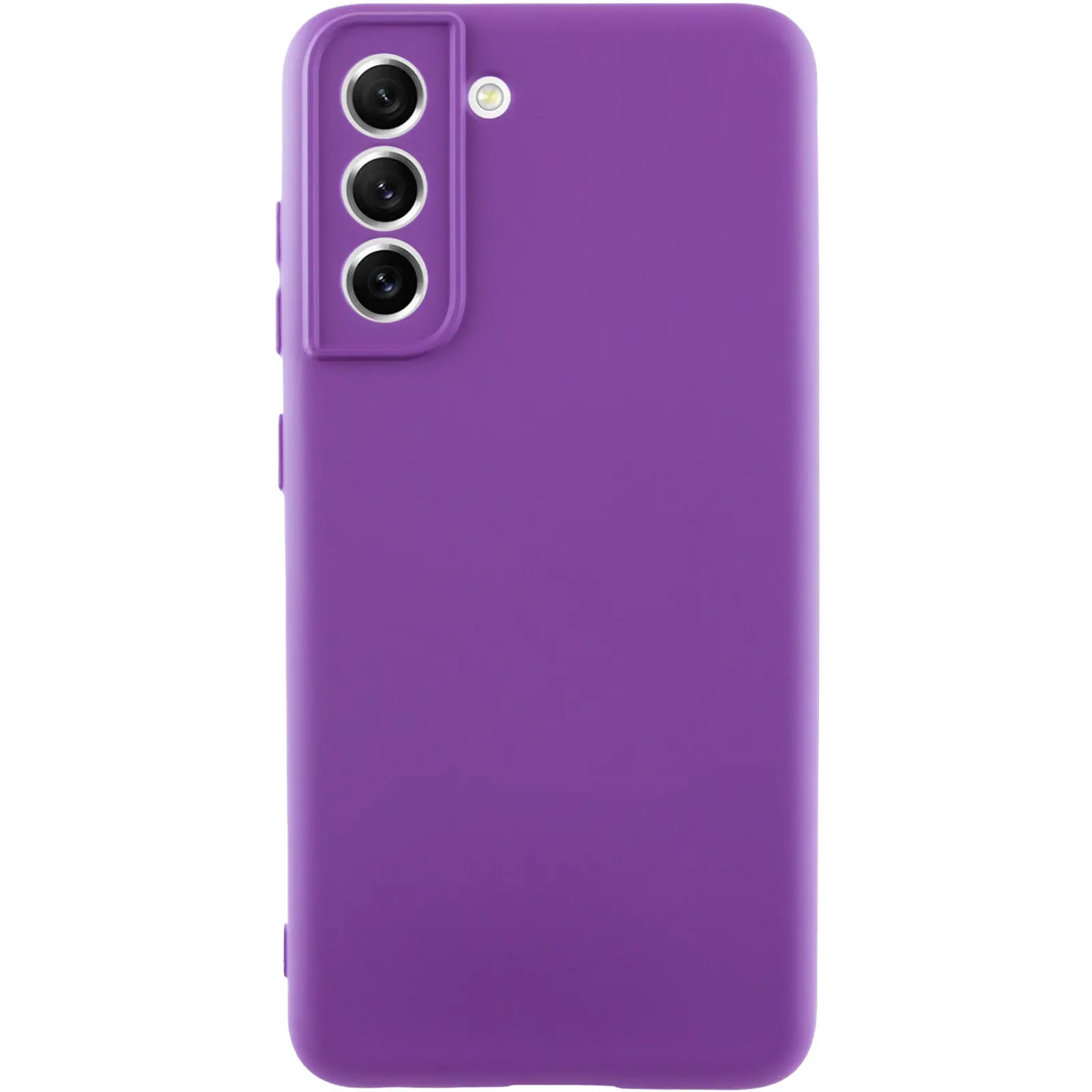 Чохол TPU GETMAN Liquid Silk Full Camera для Samsung Galaxy S22+, Фіолетовий / Purple, TPU, купити оптом з доставкою