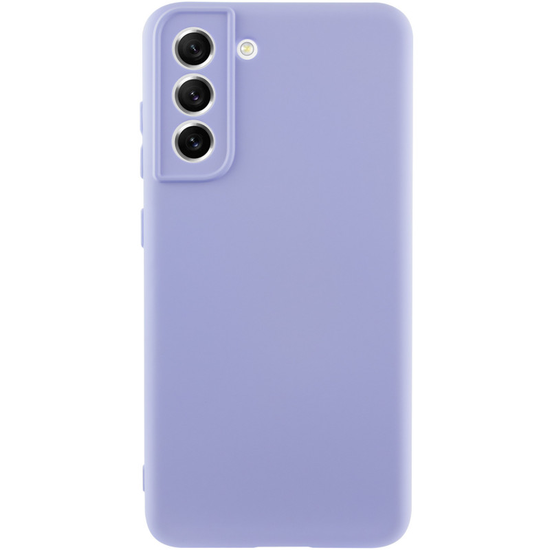Чехол TPU GETMAN Liquid Silk Full Camera для Samsung Galaxy S22, Сиреневый / Light purple, TPU, купить оптом с доставкой