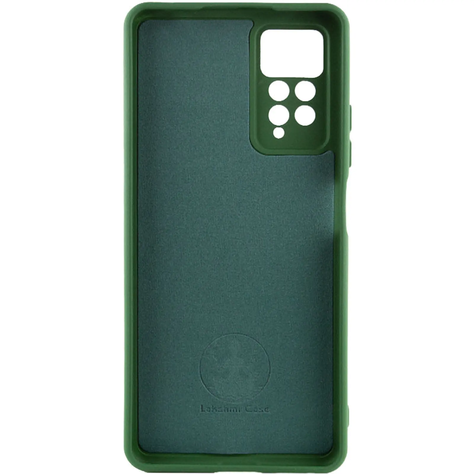 Чехол TPU GETMAN Liquid Silk Full Camera для Xiaomi Redmi Note 11 Pro 4G/5G / 12 Pro 4G, Зеленый / Dark green 1, TPU, купить оптом с доставкой