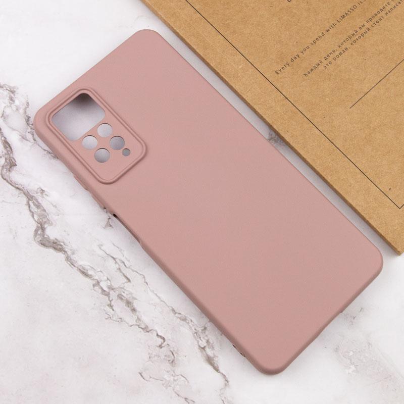 Чохол GETMAN Liquid Silk Full Camera для Xiaomi Redmi Note 11 Pro 4G/5G | TPU + Мікрофібра на малюнкі №4