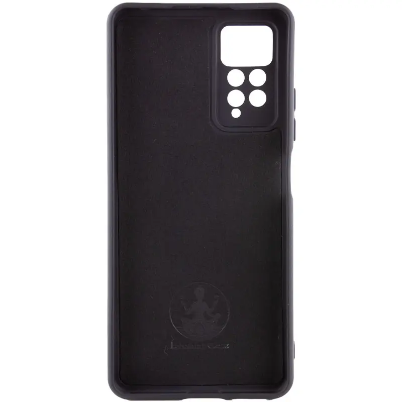 Чехол TPU GETMAN Liquid Silk Full Camera для Xiaomi Redmi Note 11 Pro 4G/5G / 12 Pro 4G, Черный / Black 1, TPU, купить оптом с доставкой