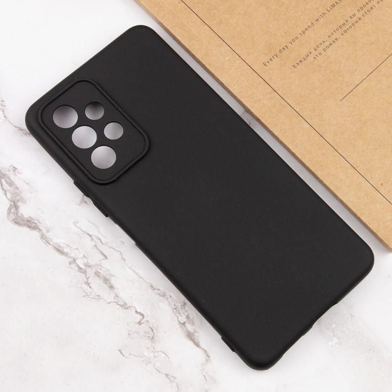 Чохол GETMAN Liquid Silk Full Camera для Samsung Galaxy A13 4G | TPU + Мікрофібра на малюнкі №4