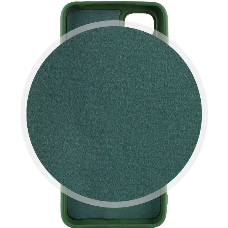 Чехол TPU GETMAN Liquid Silk Full Camera для Xiaomi Redmi Note 11 (Global) / Note 11S, Зеленый / Dark green 2, TPU, купить оптом с доставкой
