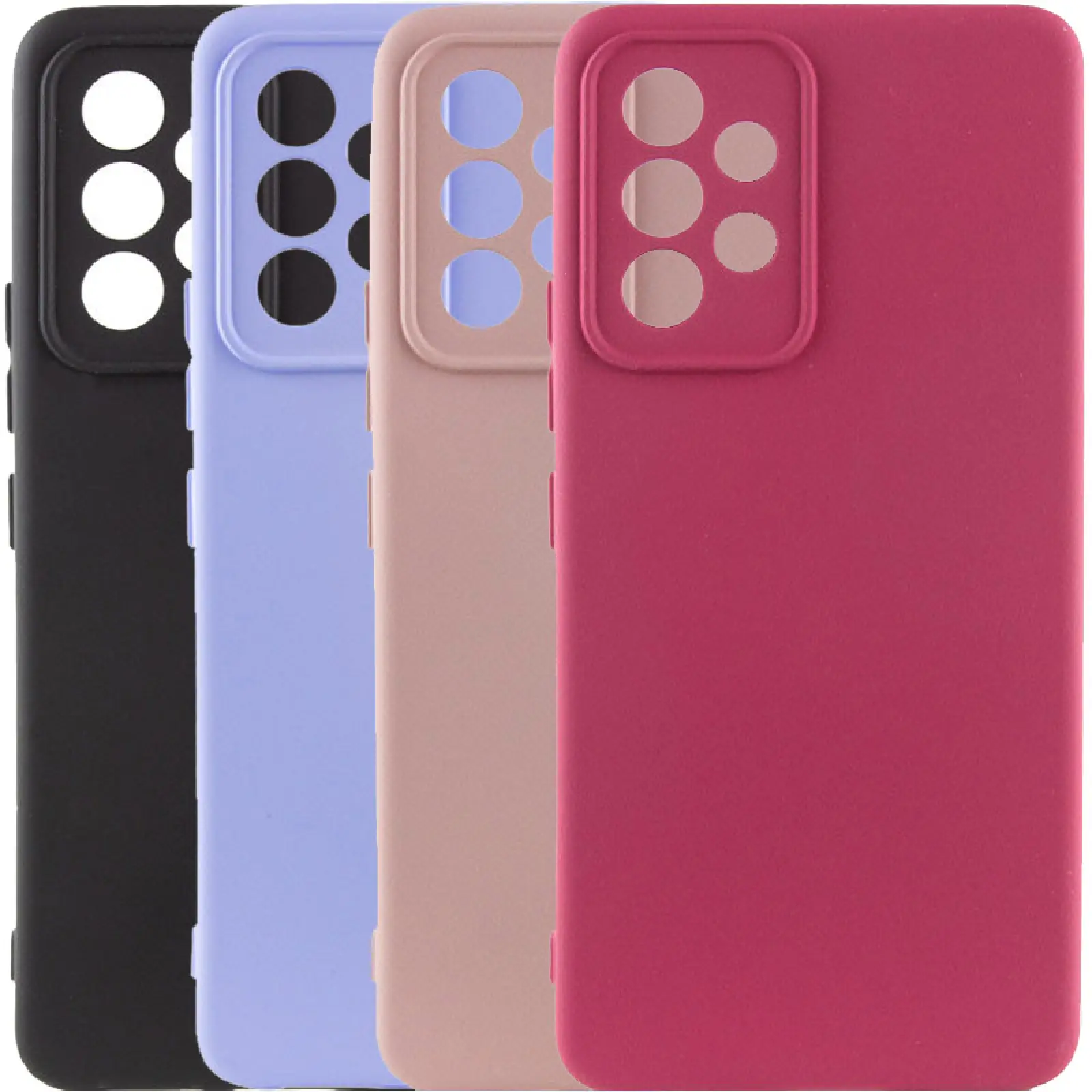 Чехол TPU GETMAN Liquid Silk Full Camera для Samsung Galaxy A53 5G, TPU, купить оптом с доставкой