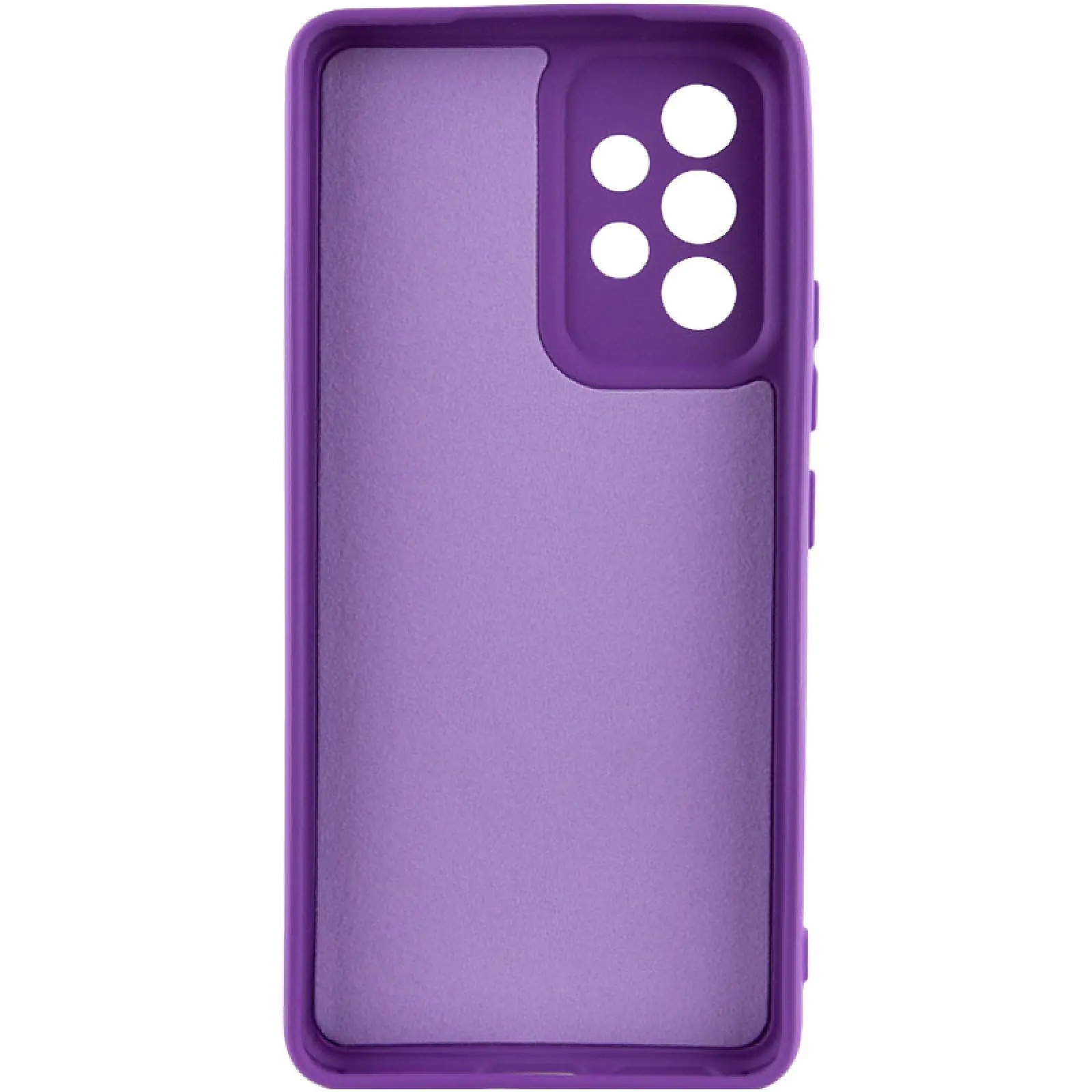 Чехол TPU GETMAN Liquid Silk Full Camera для Samsung Galaxy A53 5G, Фиолетовый / Purple 1, TPU, купить оптом с доставкой