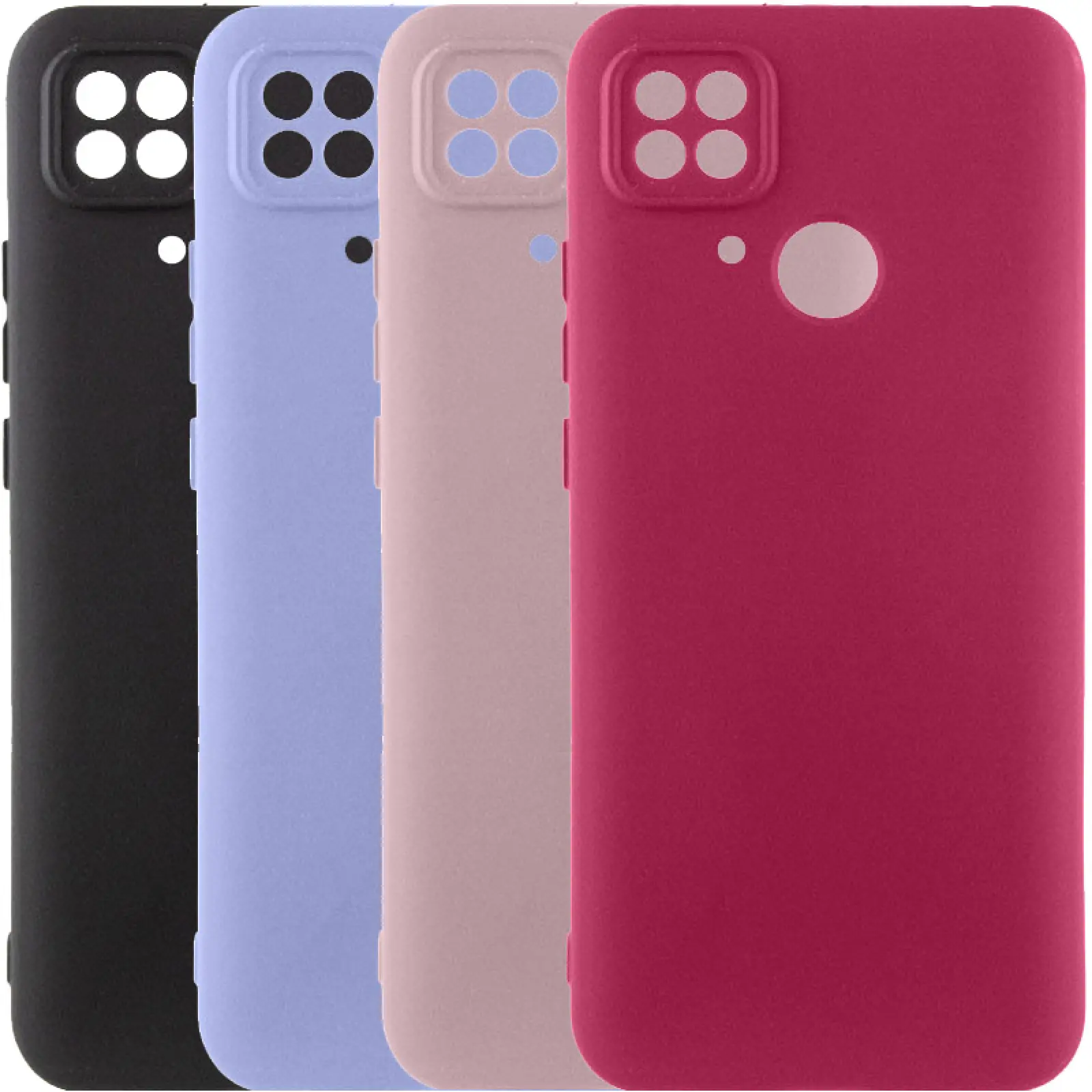 Чехол TPU GETMAN Liquid Silk Full Camera для Xiaomi Redmi 10C, TPU, купить оптом с доставкой