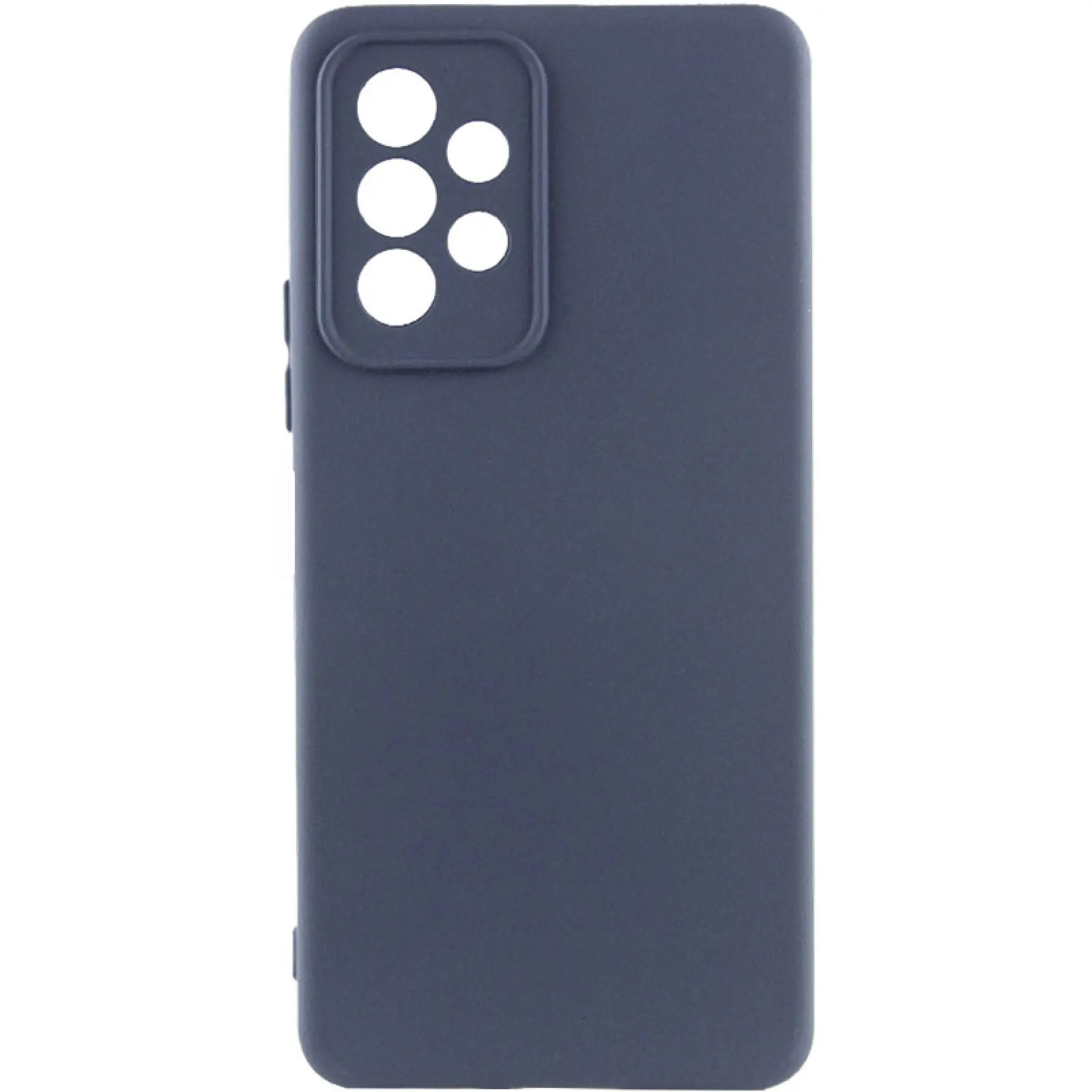 Чехол TPU GETMAN Liquid Silk Full Camera для Samsung Galaxy A23 4G, Синий / Midnight Blue, TPU, купить оптом с доставкой