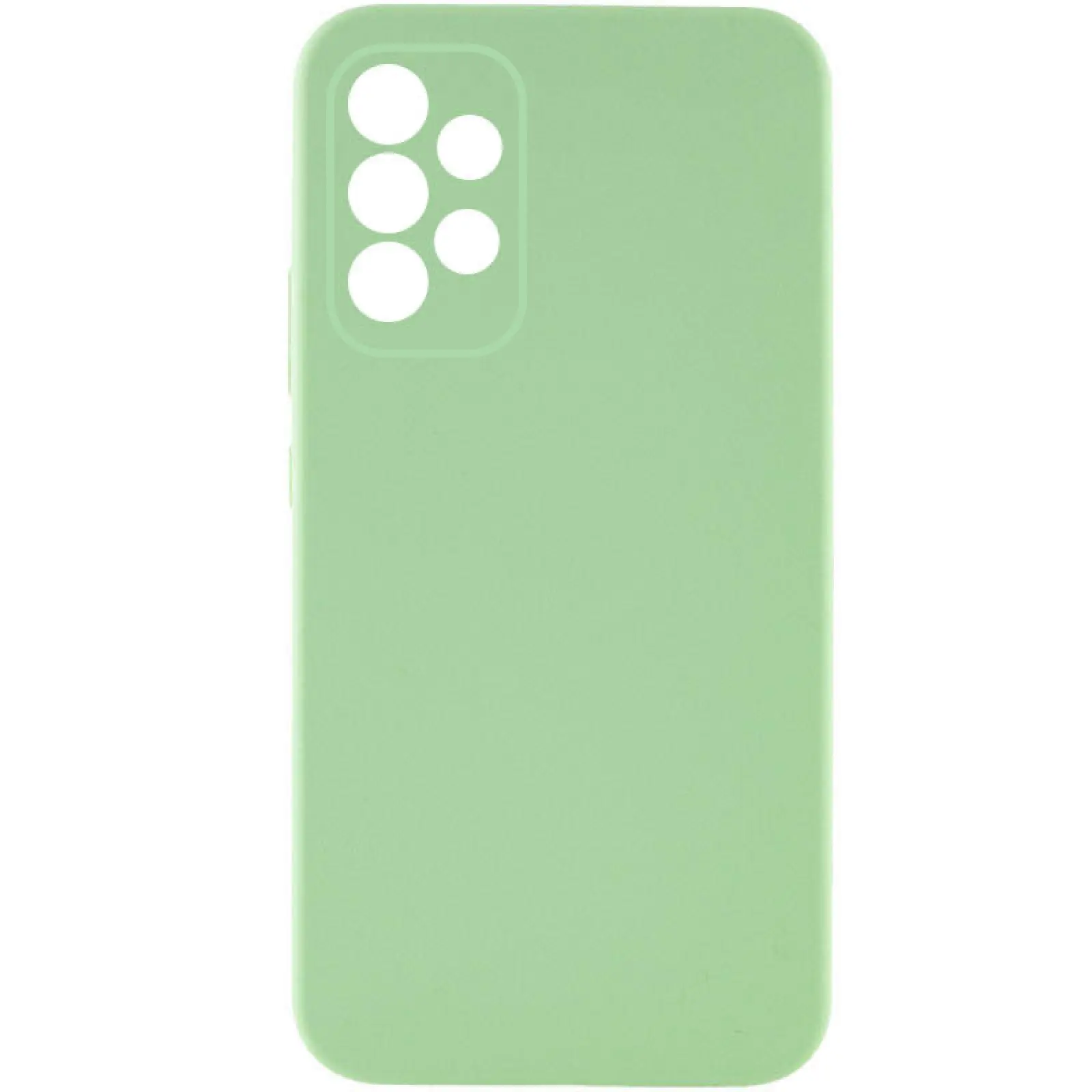 Чехол TPU GETMAN Liquid Silk Full Camera для Samsung Galaxy A33 5G, Зеленый / Pistachio, TPU, купить оптом с доставкой