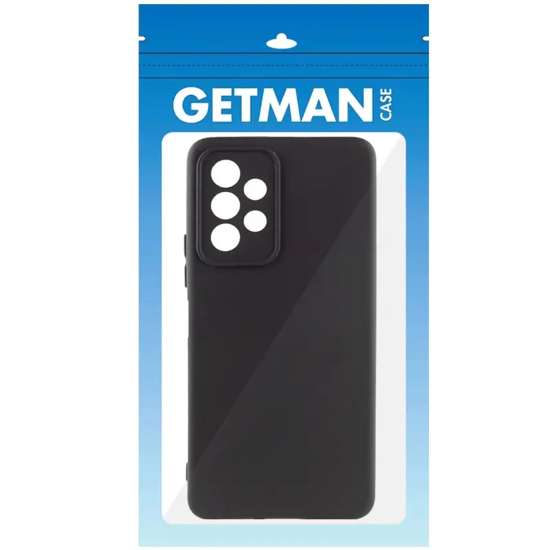 Чехол TPU GETMAN Liquid Silk Full Camera для Samsung Galaxy A33 5G, Черный / Black 4, TPU, купить оптом с доставкой
