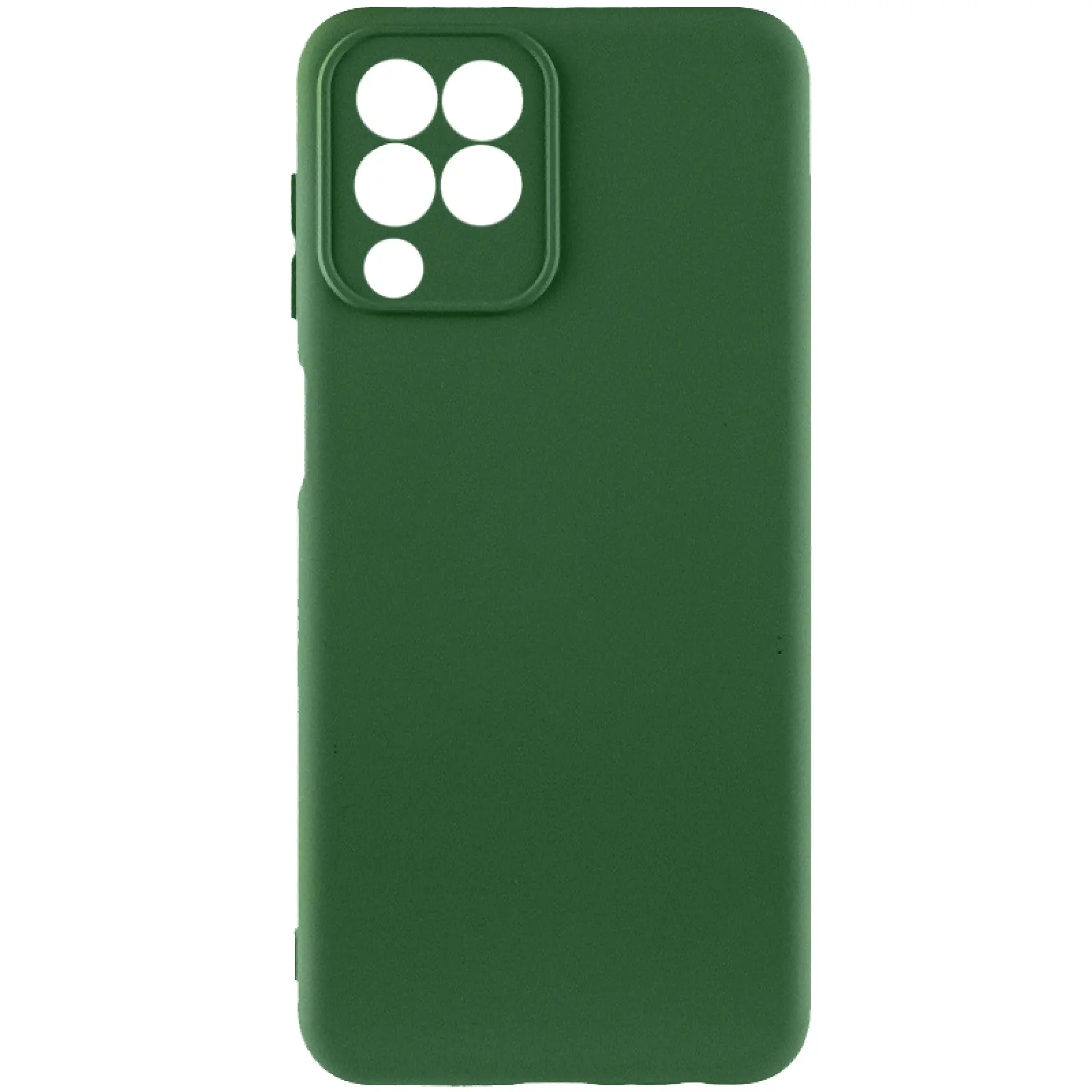 Чехол TPU GETMAN Liquid Silk Full Camera для Samsung Galaxy M33 5G, Зеленый / Dark green, TPU, купить оптом с доставкой