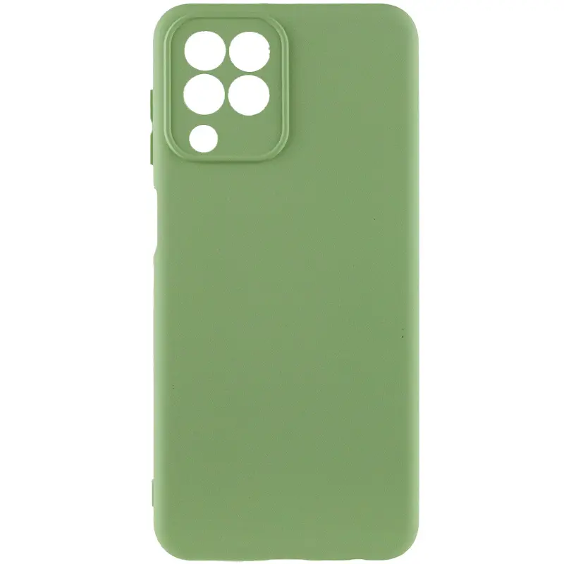 Чехол TPU GETMAN Liquid Silk Full Camera для Samsung Galaxy M33 5G, Зеленый / Pistachio, TPU, купить оптом с доставкой