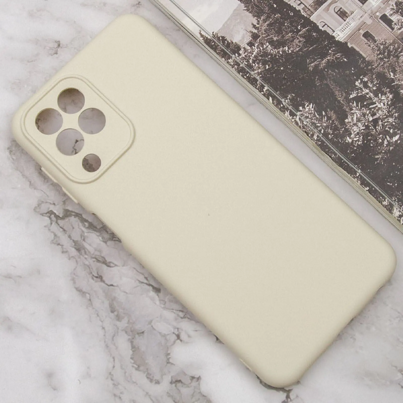 Чехол TPU GETMAN Liquid Silk Full Camera для Samsung Galaxy M33 5G, Песочный / Sand 3, TPU, купить оптом с доставкой