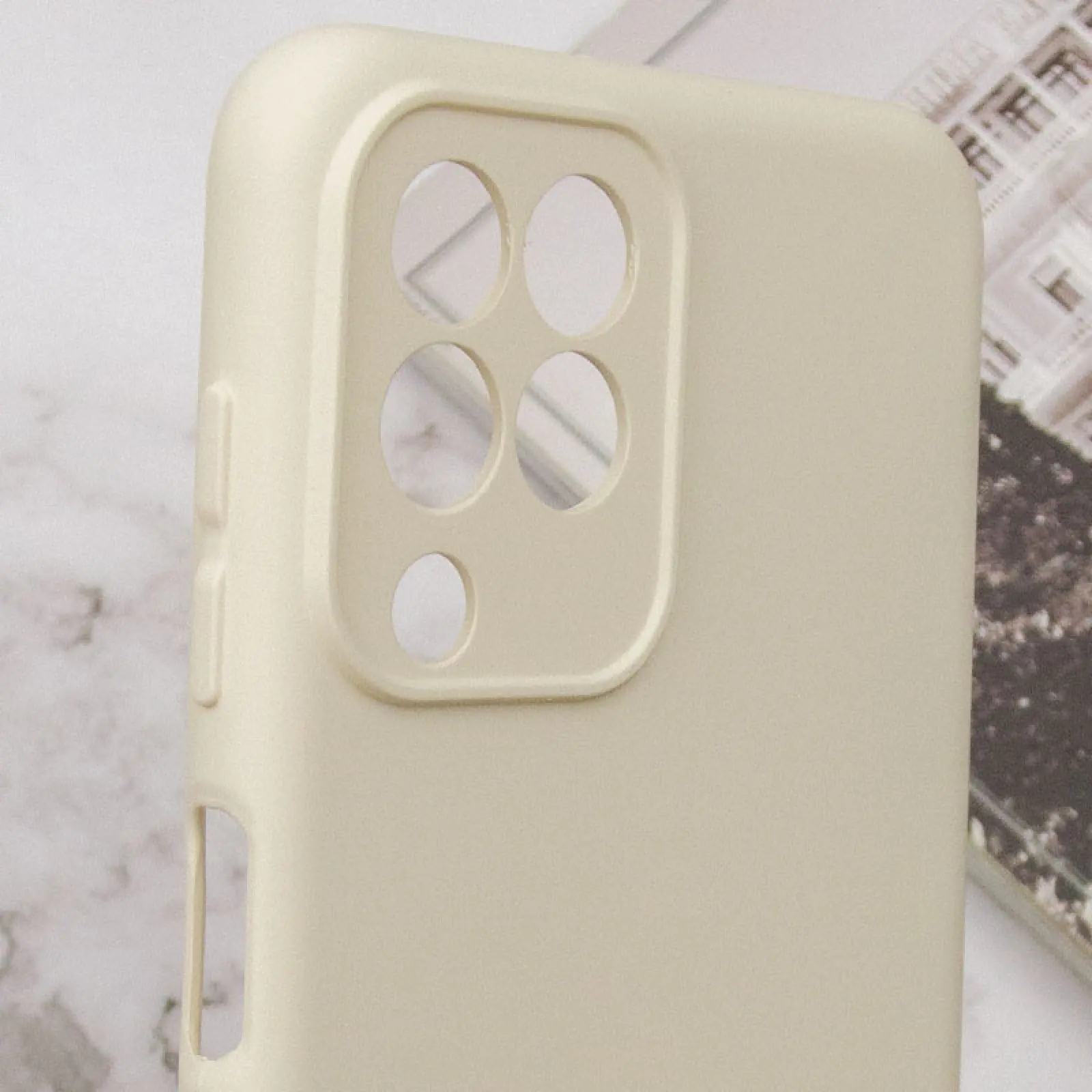 Чехол TPU GETMAN Liquid Silk Full Camera для Samsung Galaxy M33 5G, Песочный / Sand 4, TPU, купить оптом с доставкой