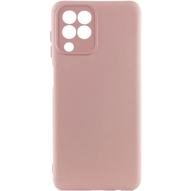 Чехол TPU GETMAN Liquid Silk Full Camera для Samsung Galaxy M33 5G, Розовый / Pink Sand, TPU, купить оптом с доставкой