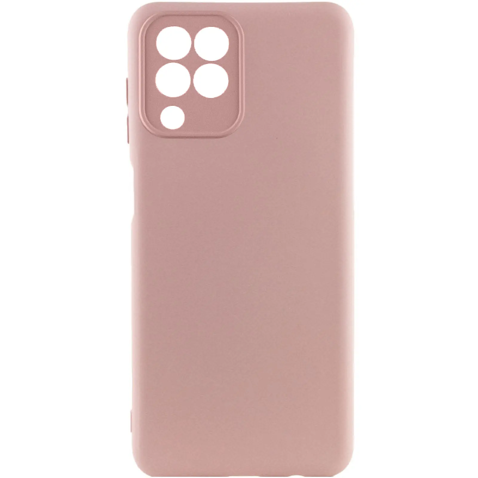 Чехол TPU GETMAN Liquid Silk Full Camera для Samsung Galaxy M33 5G, Розовый / Pink Sand, TPU, купить оптом с доставкой