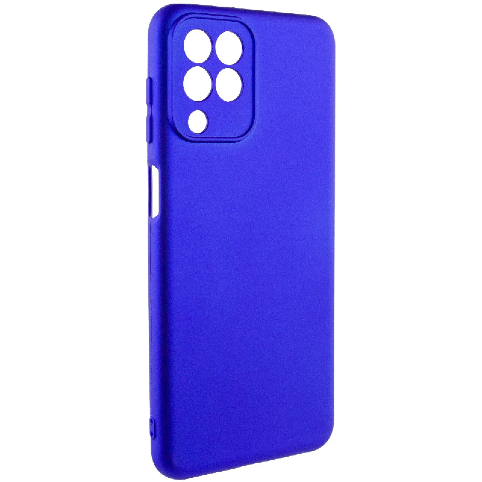 Чехол TPU GETMAN Liquid Silk Full Camera для Samsung Galaxy M33 5G, Синий / Iris 1, TPU, купить оптом с доставкой