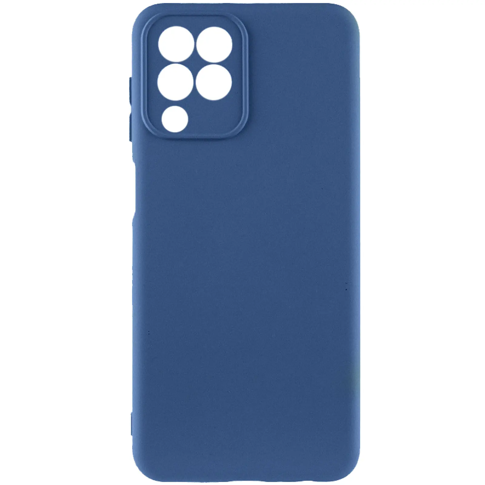 Чехол TPU GETMAN Liquid Silk Full Camera для Samsung Galaxy M33 5G, Синий / Navy Blue, TPU, купить оптом с доставкой
