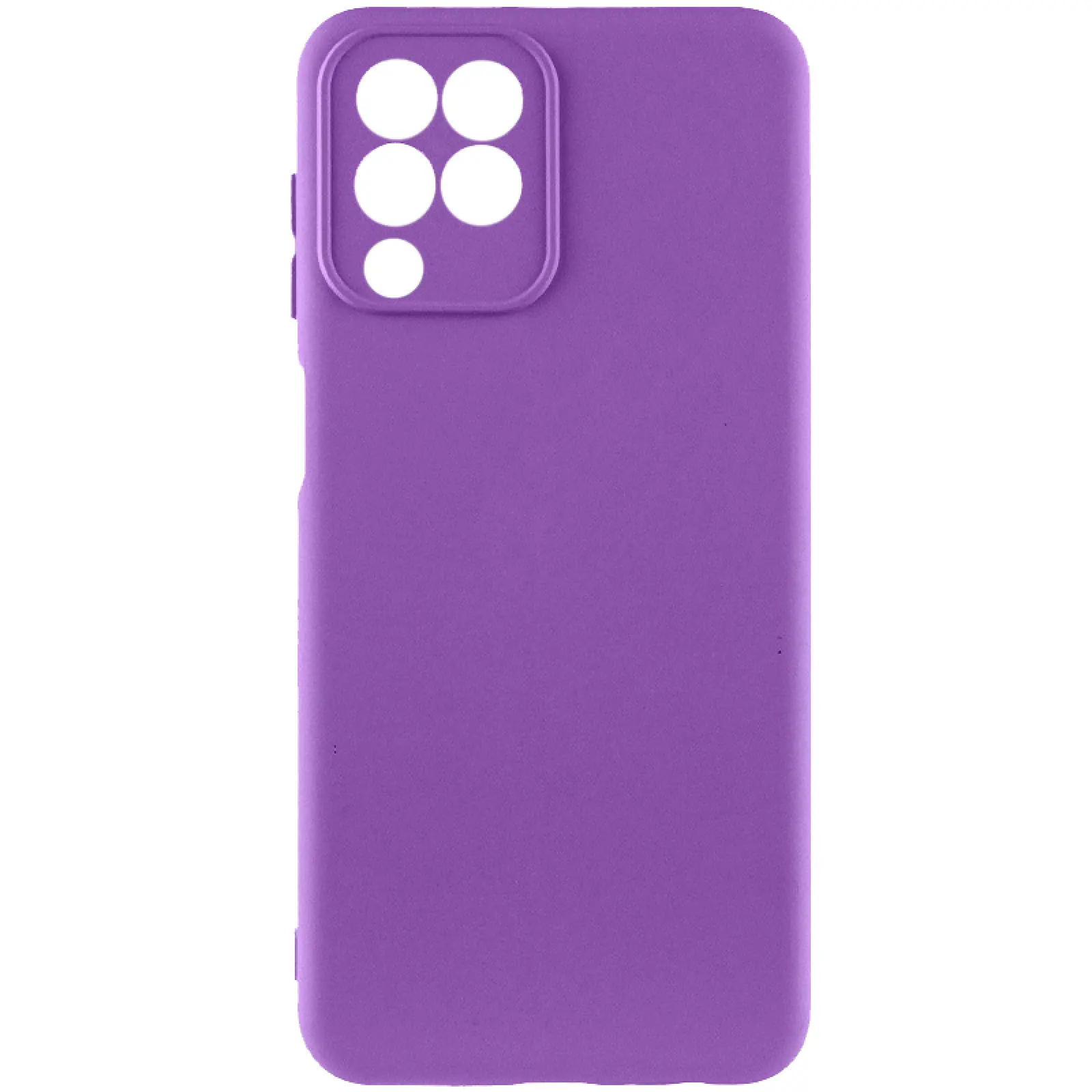 Чехол TPU GETMAN Liquid Silk Full Camera для Samsung Galaxy M33 5G, Фиолетовый / Purple, TPU, купить оптом с доставкой