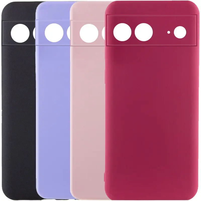 Чехол TPU GETMAN Liquid Silk Full Camera для Google Pixel 7, TPU, купить оптом с доставкой