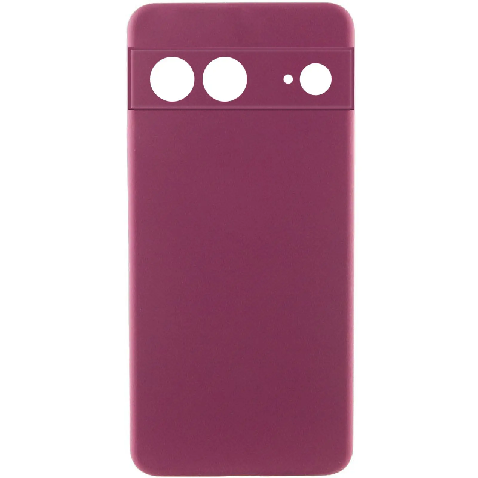 Чехол TPU GETMAN Liquid Silk Full Camera для Google Pixel 7, Бордовый / Marsala, TPU, купить оптом с доставкой