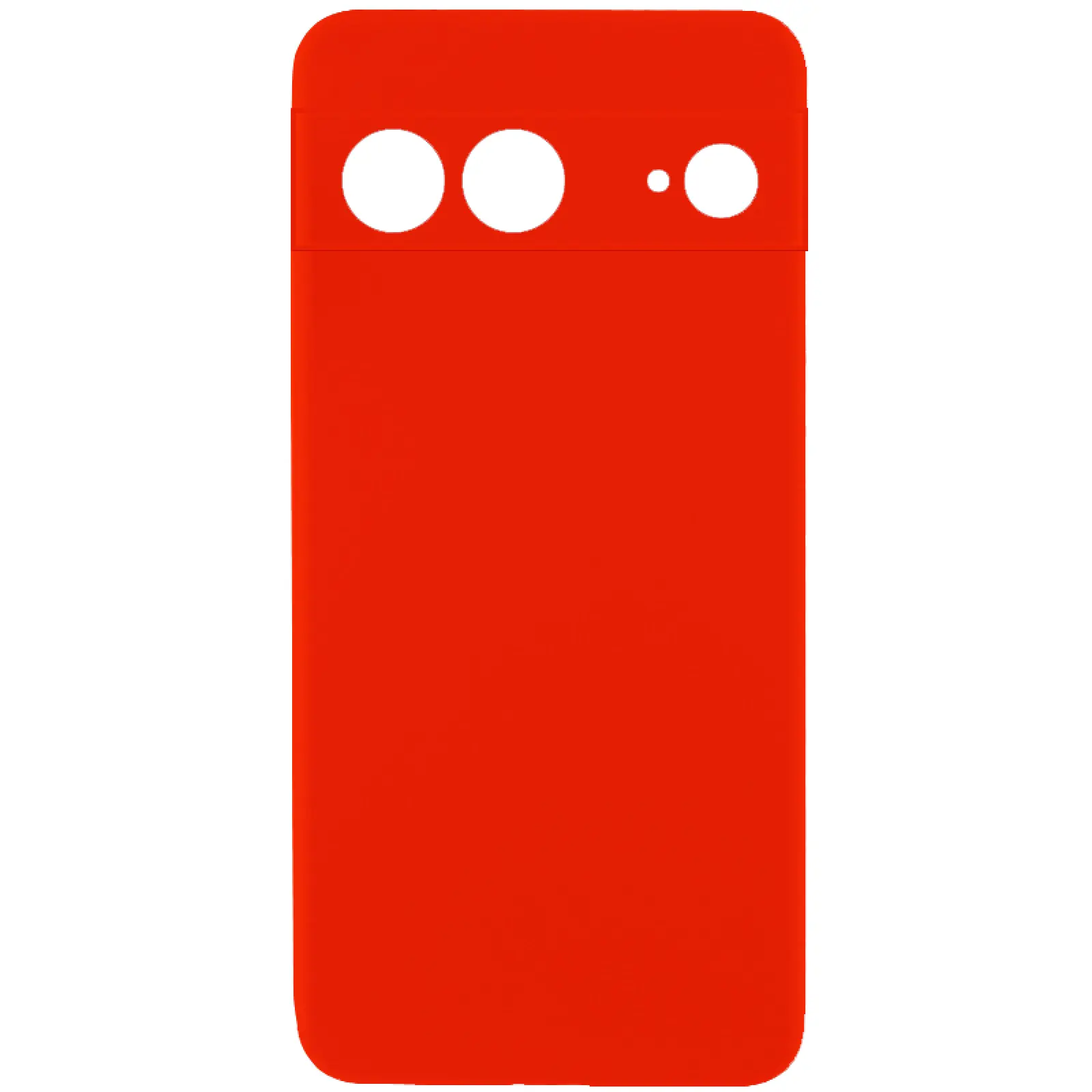 Чехол TPU GETMAN Liquid Silk Full Camera для Google Pixel 7, Красный / Red, TPU, купить оптом с доставкой