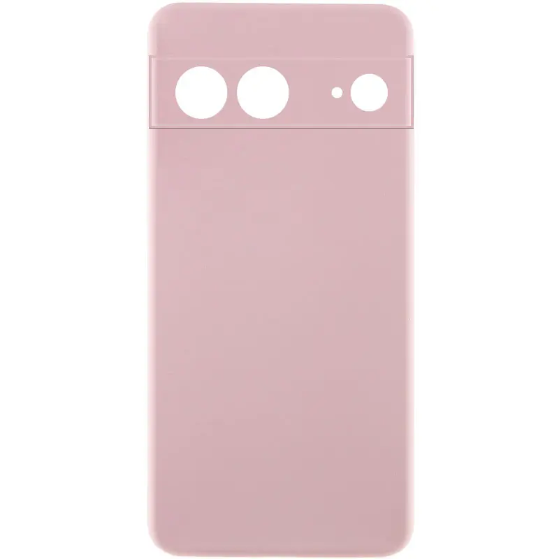 Чехол TPU GETMAN Liquid Silk Full Camera для Google Pixel 7, Розовый / Pink Sand, TPU, купить оптом с доставкой
