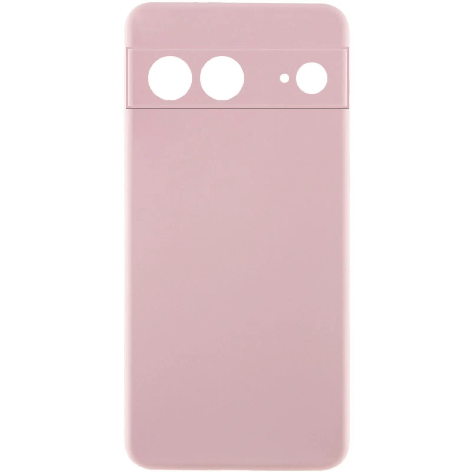 Чехол TPU GETMAN Liquid Silk Full Camera для Google Pixel 7, Розовый / Pink Sand, TPU, купить оптом с доставкой