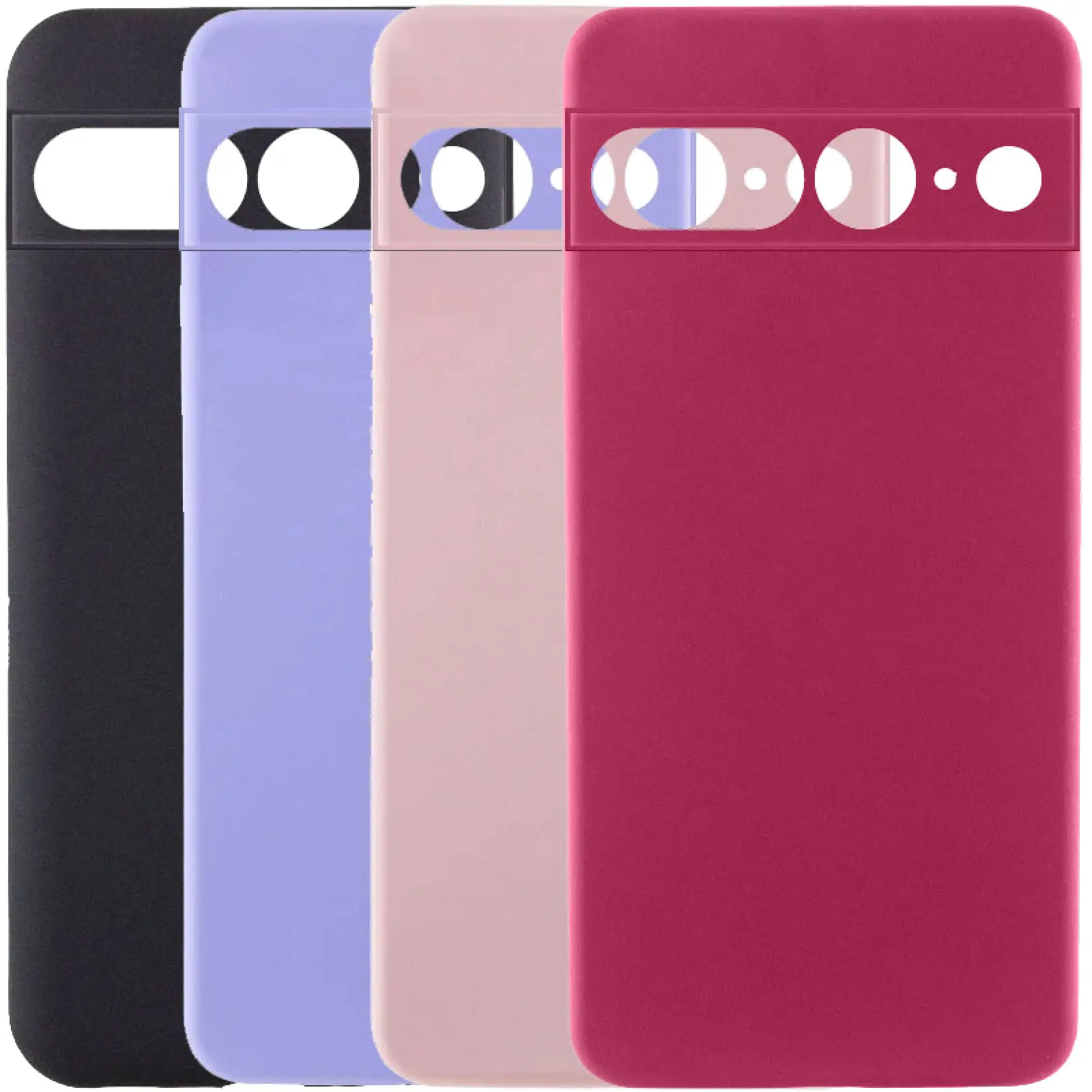 Чехол TPU GETMAN Liquid Silk Full Camera для Google Pixel 7 Pro, TPU, купить оптом с доставкой