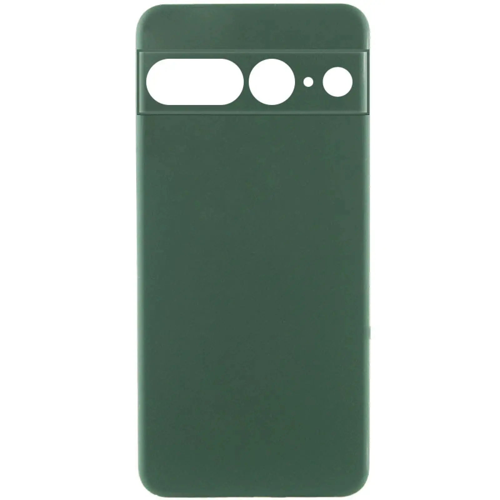 Чехол TPU GETMAN Liquid Silk Full Camera для Google Pixel 7 Pro, Зеленый / Dark green, TPU, купить оптом с доставкой