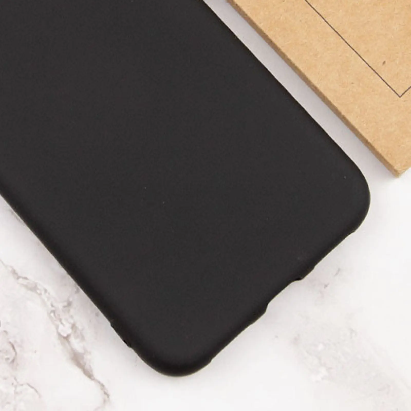 Чехол TPU GETMAN Liquid Silk Full Camera для Xiaomi Redmi A1 / A2, Черный / Black 2, TPU, купить оптом с доставкой