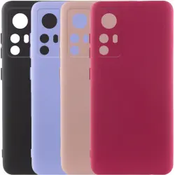 Чехол TPU GETMAN Liquid Silk Full Camera для Xiaomi 12T / 12T Pro