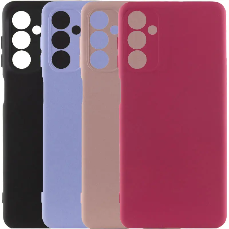 Чехол TPU GETMAN Liquid Silk Full Camera для Samsung Galaxy A04s, TPU, купить оптом с доставкой