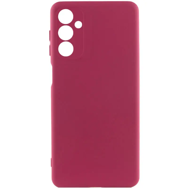 Чехол TPU GETMAN Liquid Silk Full Camera для Samsung Galaxy A04s, Бордовый / Marsala, TPU, купить оптом с доставкой