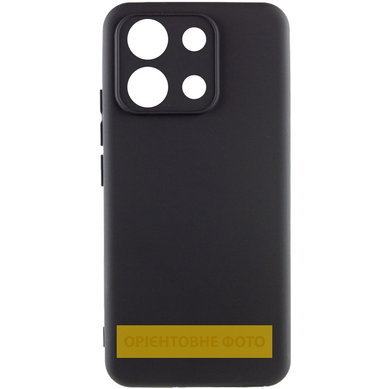 Чехол GETMAN Liquid Silk Full Camera для Xiaomi Redmi A1+ / A2+ | TPU + Микрофибра на картинке №1