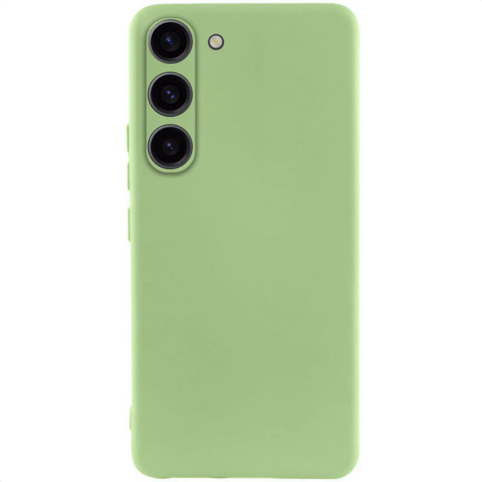 Чехол TPU GETMAN Liquid Silk Full Camera для Samsung Galaxy S23, Зеленый / Pistachio, TPU, купить оптом с доставкой