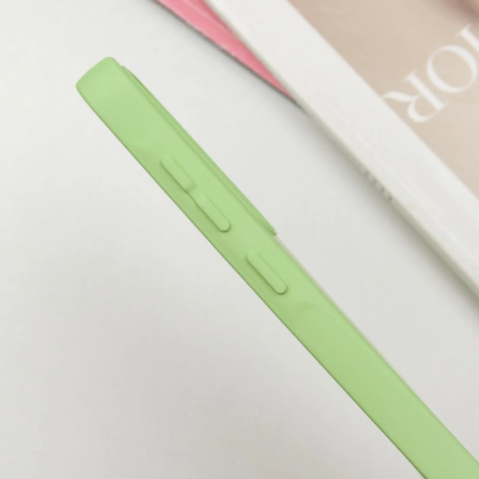 Чехол TPU GETMAN Liquid Silk Full Camera для Samsung Galaxy S23, Зеленый / Pistachio 3, TPU, купить оптом с доставкой