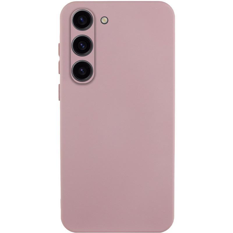 Чохол GETMAN Liquid Silk Full Camera для Samsung Galaxy S23 | TPU + Мікрофібра на малюнкі №1