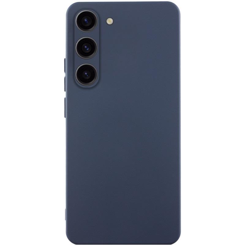 Чохол GETMAN Liquid Silk Full Camera для Samsung Galaxy S23 | TPU + Мікрофібра на малюнкі №1