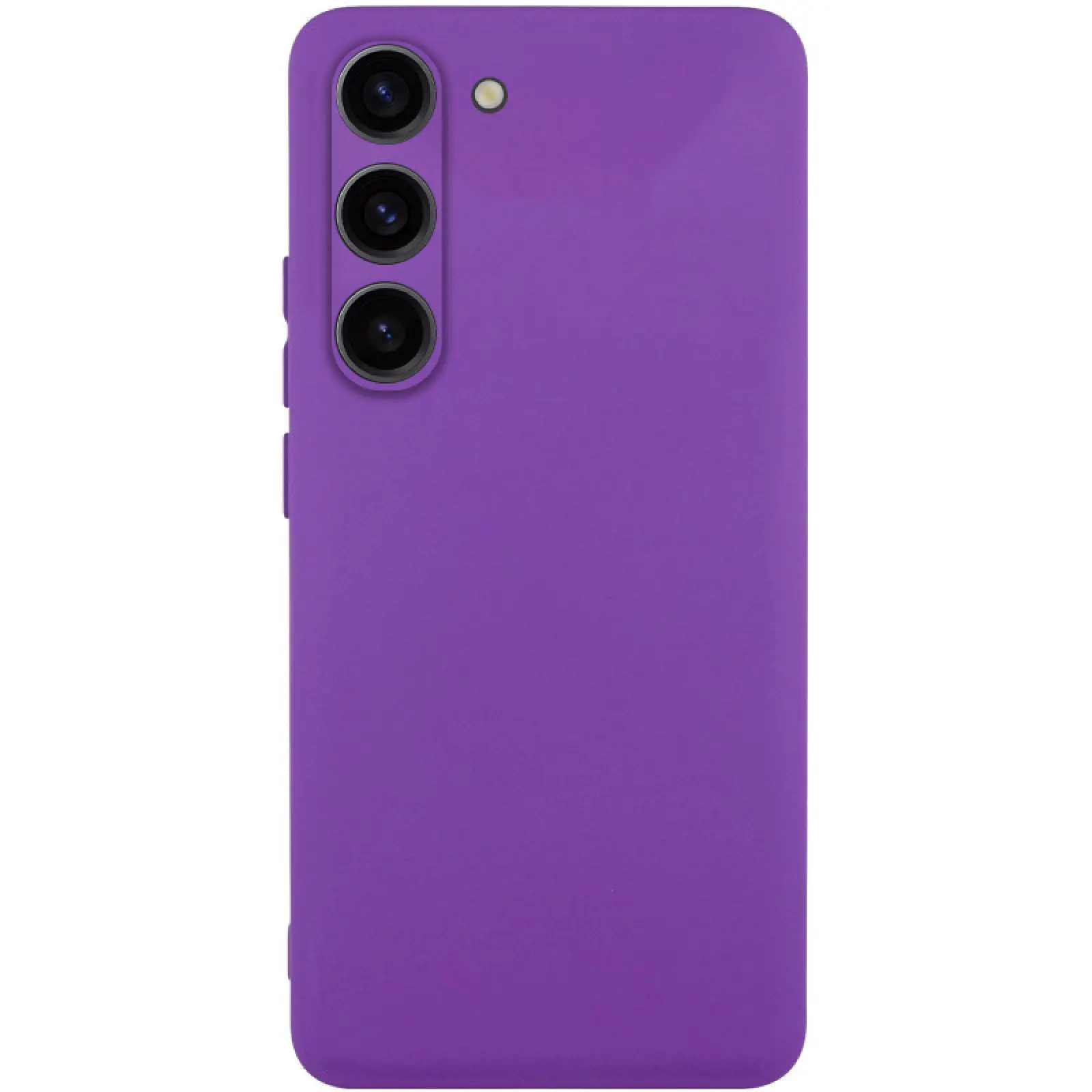 Чехол TPU GETMAN Liquid Silk Full Camera для Samsung Galaxy S23, Фиолетовый / Purple, TPU, купить оптом с доставкой