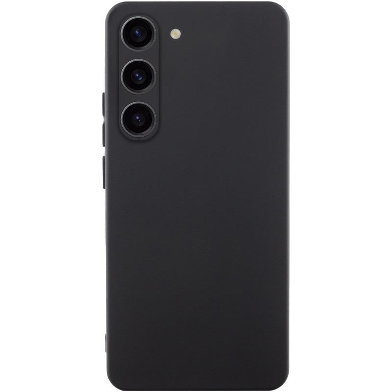 Чохол GETMAN Liquid Silk Full Camera для Samsung Galaxy S23 | TPU + Мікрофібра на малюнкі №1