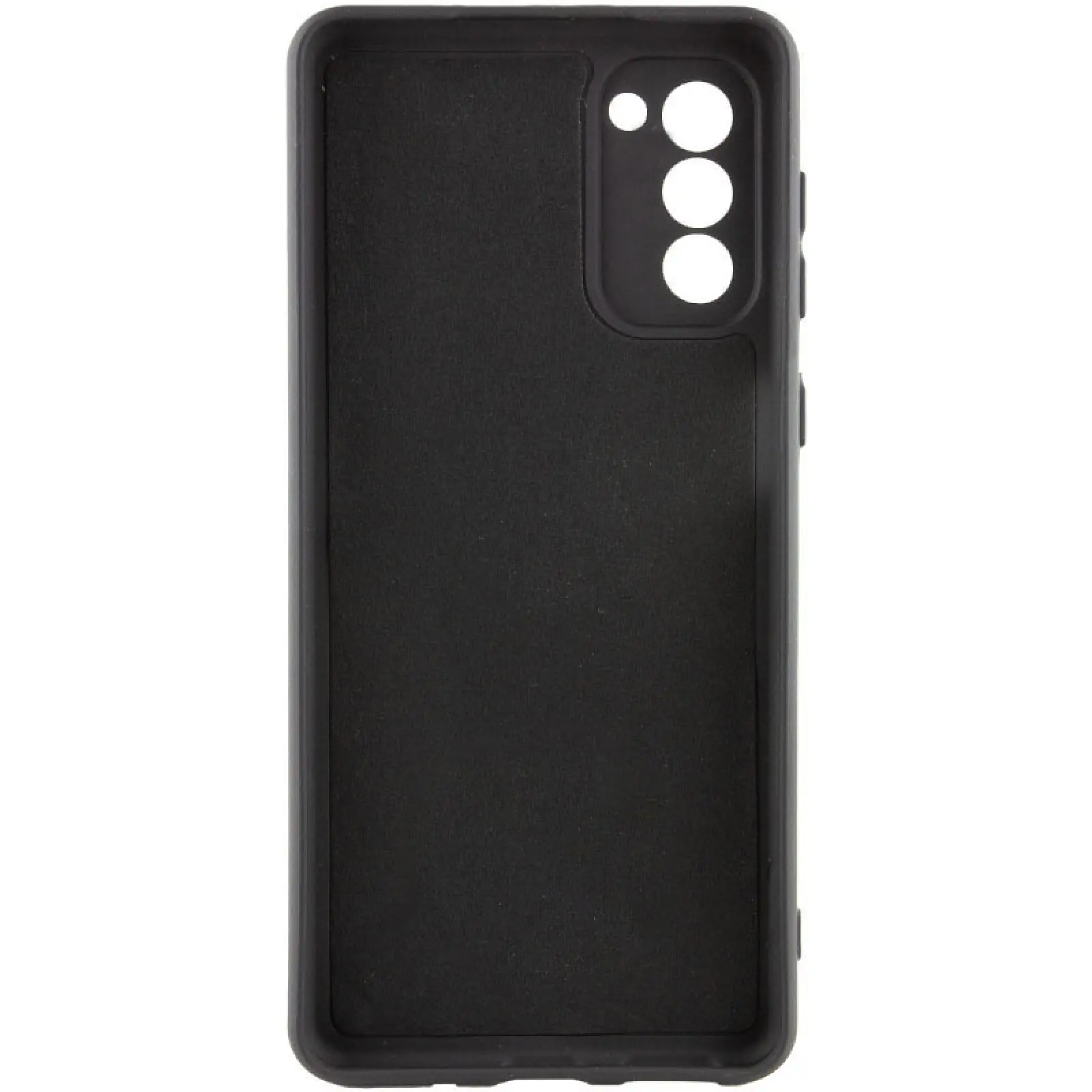 Чехол TPU GETMAN Liquid Silk Full Camera для Samsung Galaxy S23, Черный / Black 1, TPU, купить оптом с доставкой