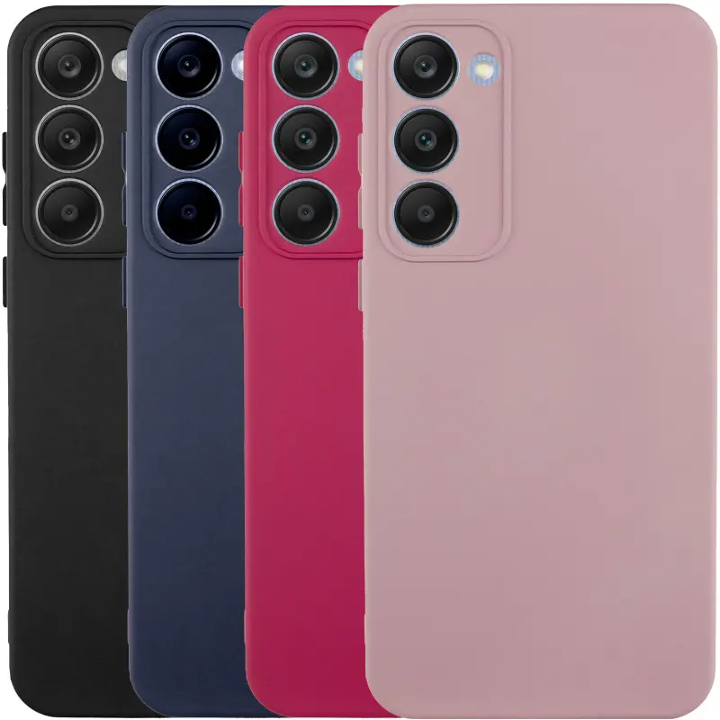 Чехол TPU GETMAN Liquid Silk Full Camera для Samsung Galaxy S23+, TPU, купить оптом с доставкой