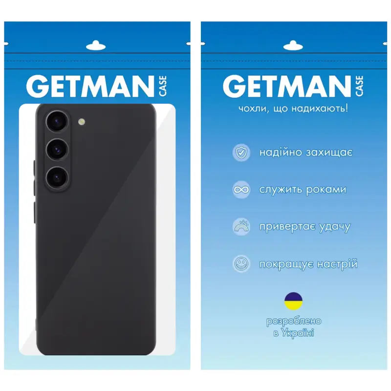 Чехол TPU GETMAN Liquid Silk Full Camera для Samsung Galaxy S23+ 1, TPU, купить оптом с доставкой