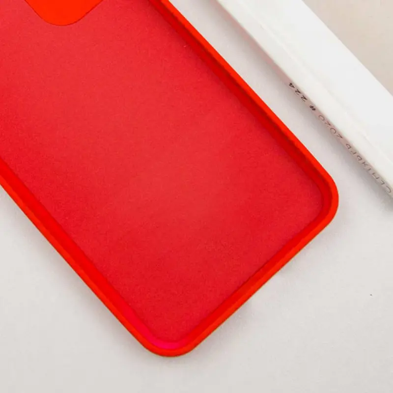Чехол TPU GETMAN Liquid Silk Full Camera для Samsung Galaxy S23+, Красный / Red 4, TPU, купить оптом с доставкой