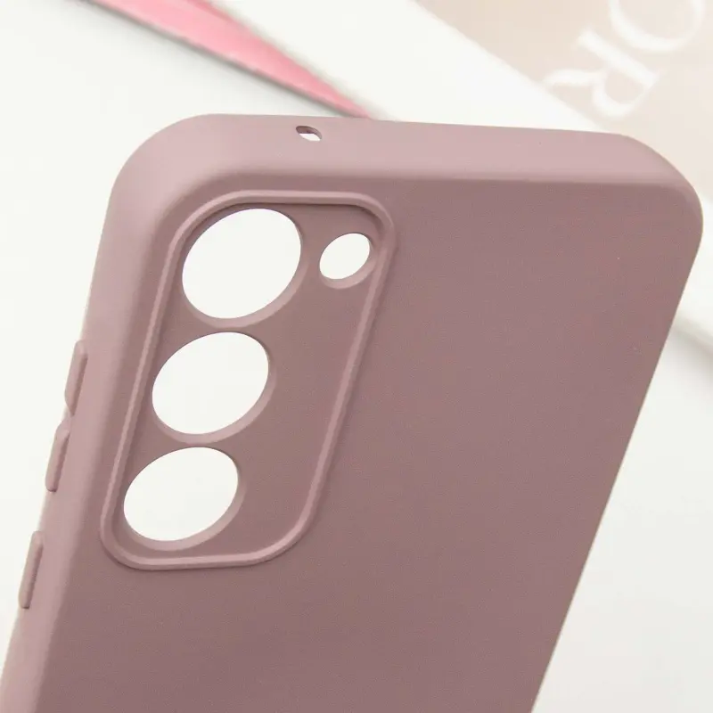 Чехол TPU GETMAN Liquid Silk Full Camera для Samsung Galaxy S23+, Розовый / Pink Sand 4, TPU, купить оптом с доставкой